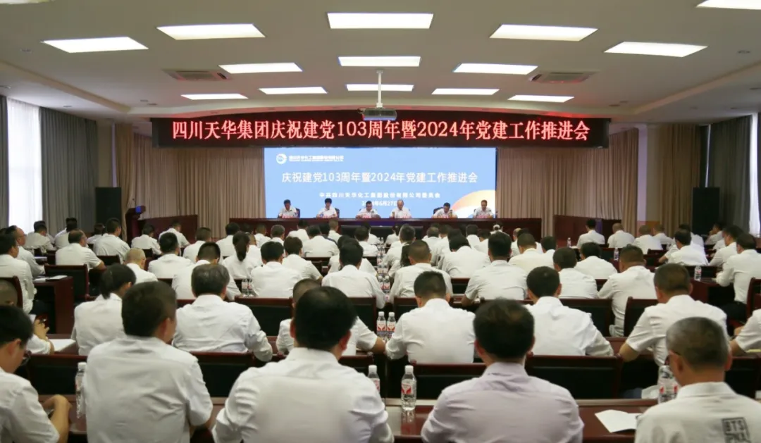 集團黨委召開慶祝建黨103周年暨2024年黨建工作推進(jìn)會
